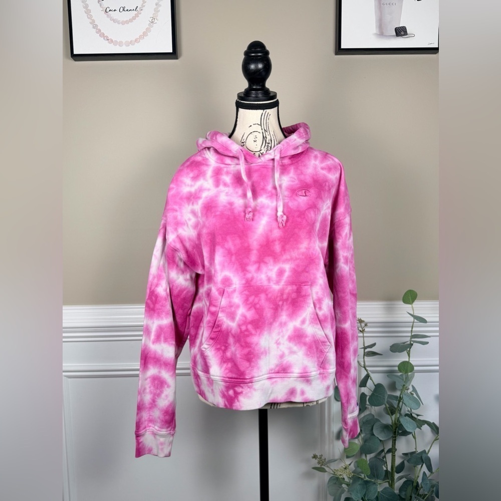 Champion Tie-Dye Hoodie Size Small